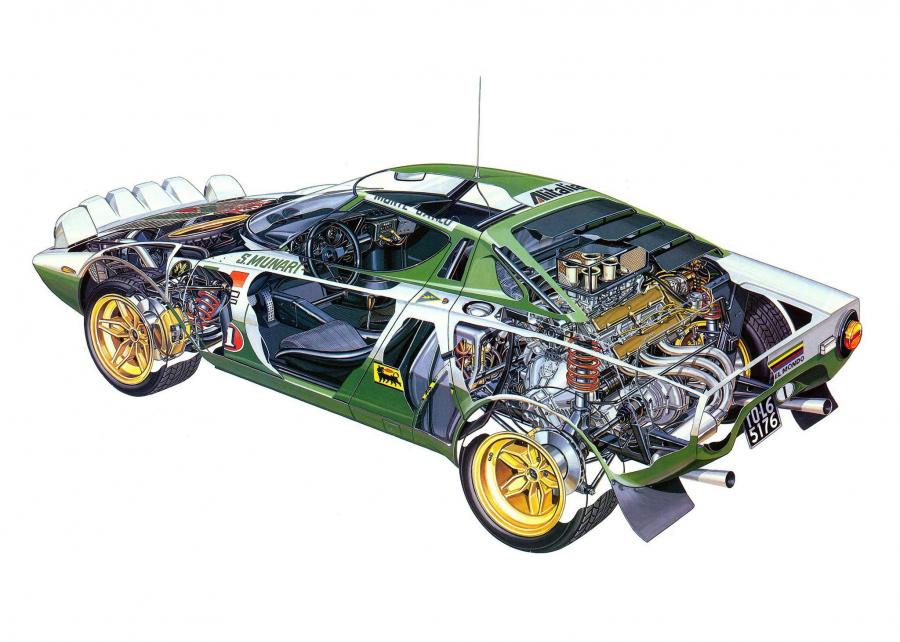  Lancia Stratos Rally Car 1972 года  (фото 8 из 44)